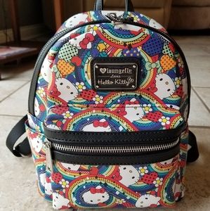 Loungefly Loves Hello Kitty mini backpack - multicolor